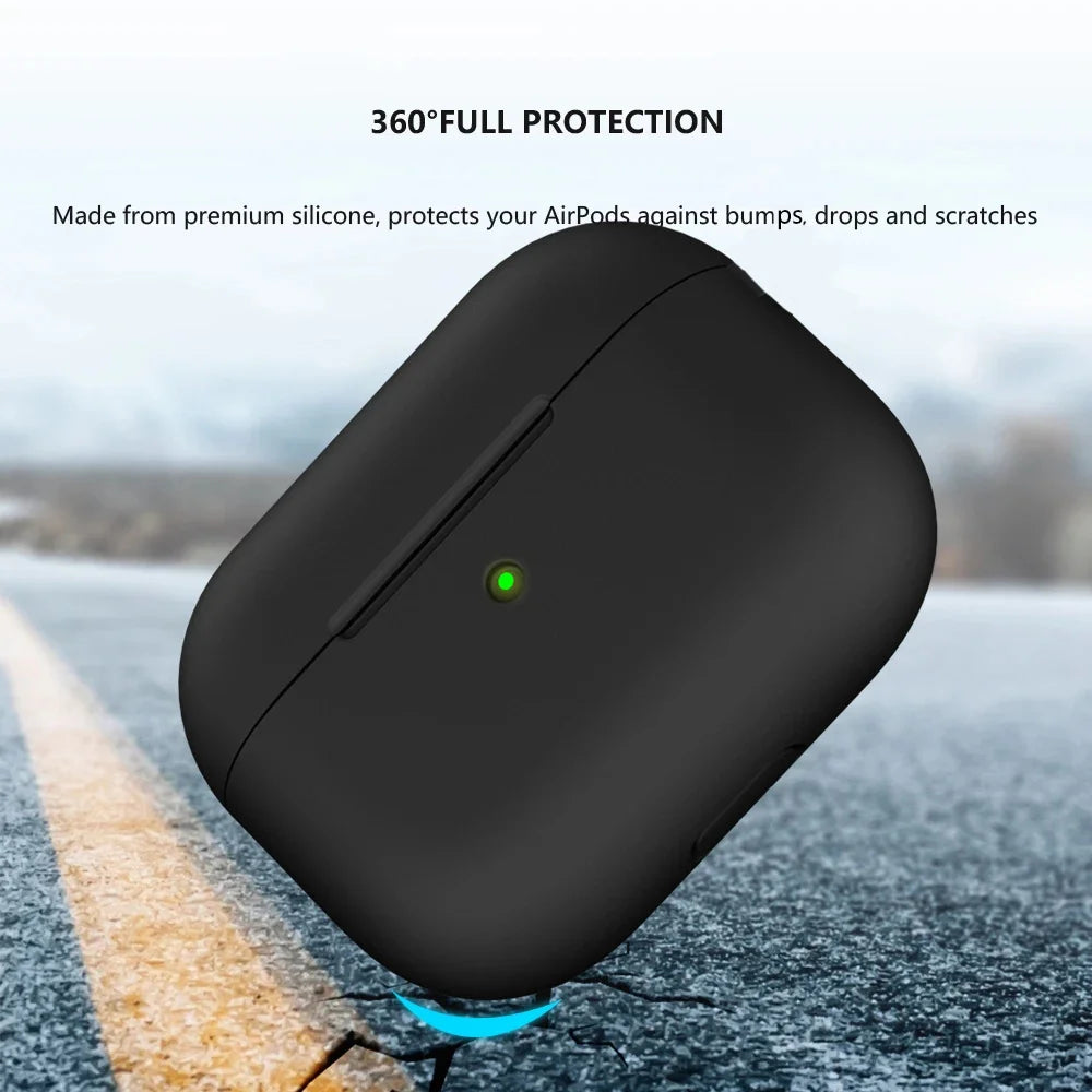 Ultra-Thin Silicone Earphone Case for Airpods 1/2, Airpods 3 4 Protective Headphone Case for Apple Airpods Pro 2 3 Airpods Cover